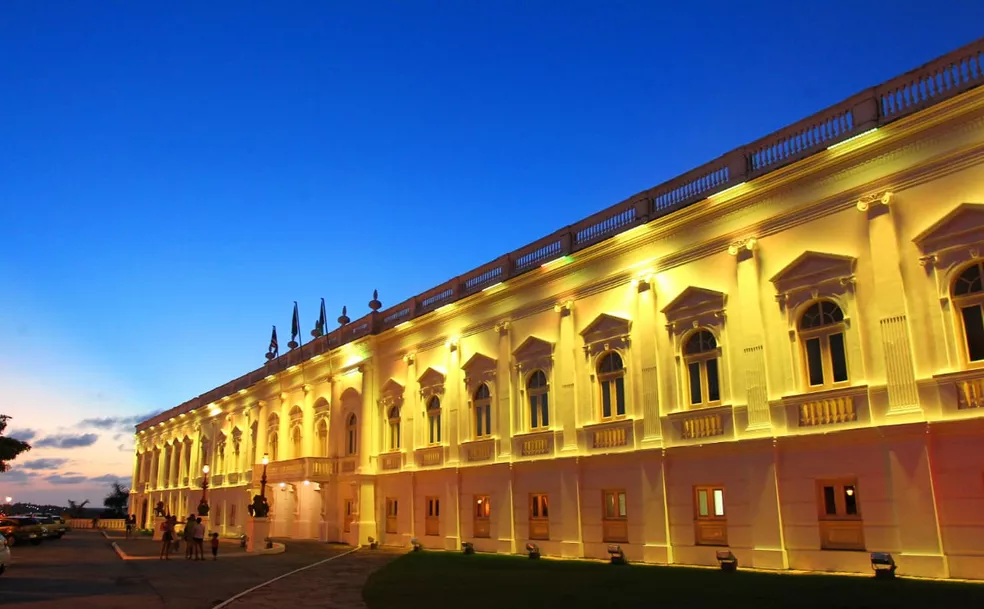 Fachada do Palácio dos Leões, sede do governo do Maranhão — Foto: Divulgação/Secap