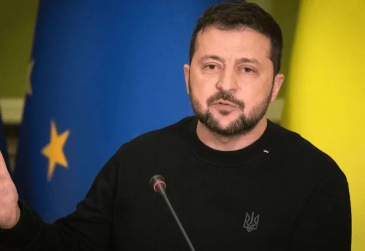 Volodymyr Zelensky, presidente da Ucrânia | Divulgação