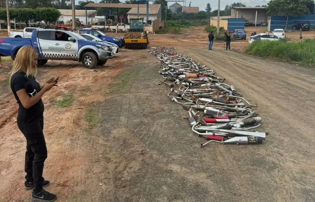 377 escapamentos foram destruídos a pedido do MPMA